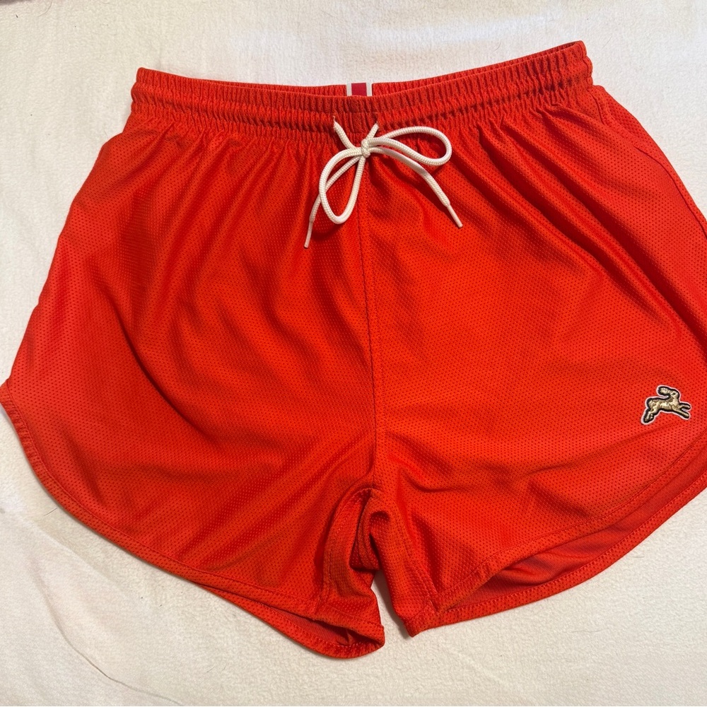 Tracksmith Women’s Van Cortlandt Running Shorts – Red – Size XS